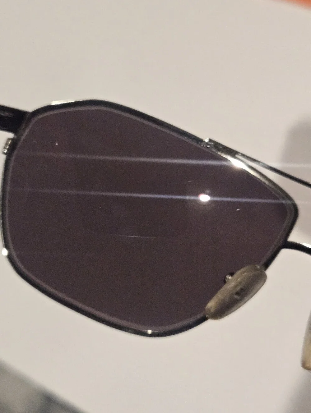 040105 Leon Silg STUSSY: GLASSES with Cloth And Case VINTAGE Y2K